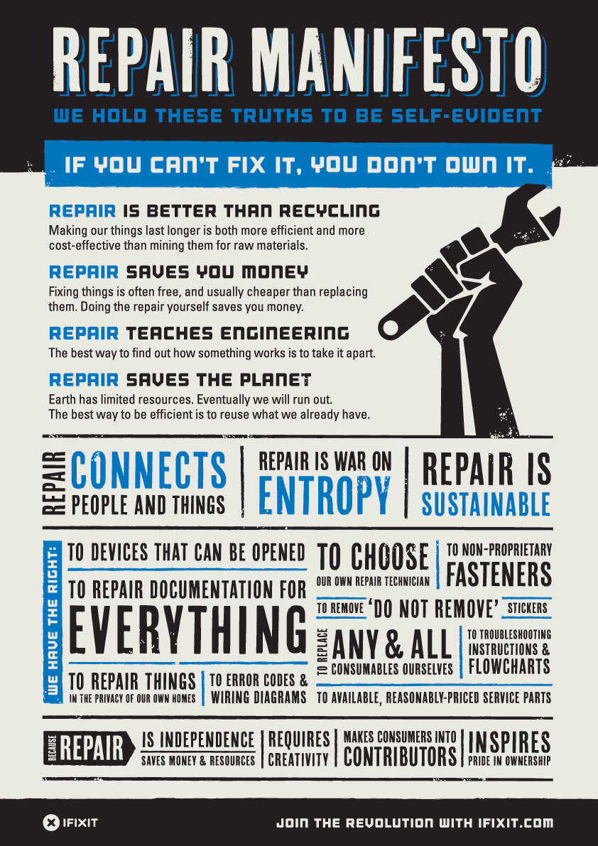 iFixit's self-repair manifesto